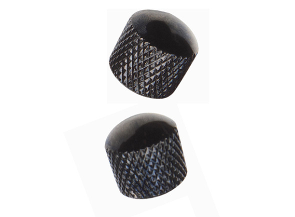 Yellow Parts EZ1223B 2 Metal Dome Control Knobs black Yellow Parts EZ1223B 2 Metal Dome Control Knobs black